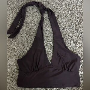 RSQ Brown Halter Top
